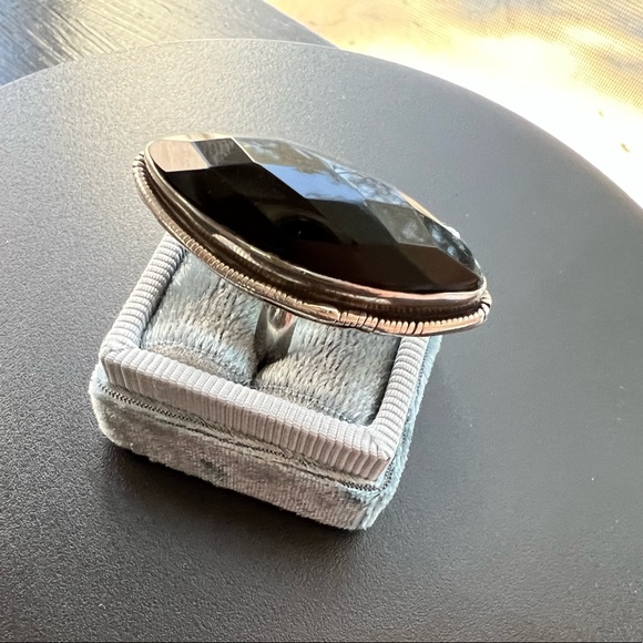 boutique Jewelry - Black Onyx Statement Ring 7
